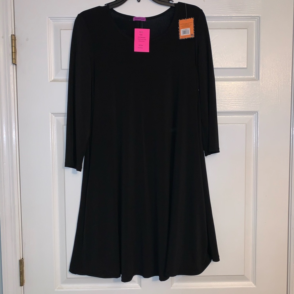 Women’s Black Swing Dress